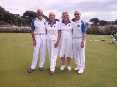 Mixed Pairs finalists 2013