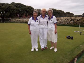 Joyce Brookes, Jill taylor and marker Pat Watson