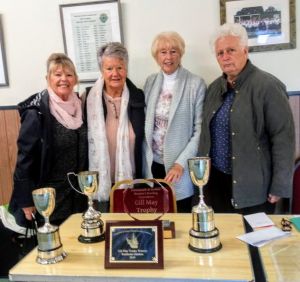 Ladies 2019 Trophy Winners Elaine Lister, Jennie Edgeller, Jill Taylor and Carol Reynolds Ladies 2019 Trophy Winners Elaine Lister, Jennie Edgeller, Jill Taylor and Carol Reynolds